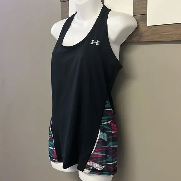 Under Armour Women’s ColdBlack Semi-Fitted HeatGear UPF 30 Tank Top- Medium - Picture 2 of 16